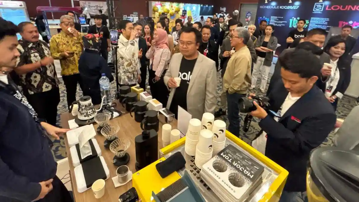 Indonesia Coffee Expo 2026 Dibuka di Surabaya, Hadirkan Kompetisi Barista dan Kolaborasi dengan IIMS - Tribunjatim.com